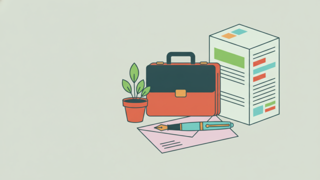 Illustration lettre de motivation reconversion professionnelle