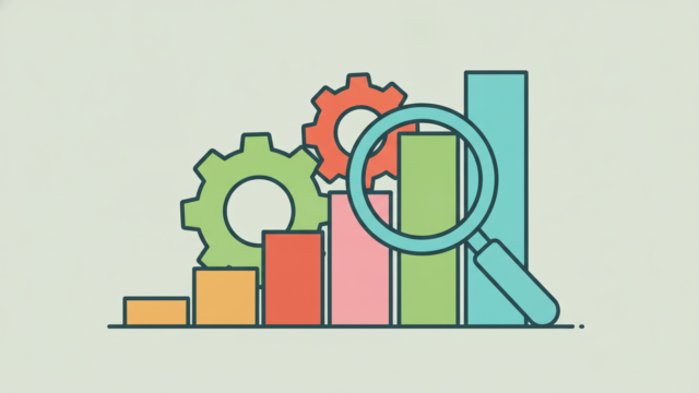 Illustration croissance et automatisation pour scaler un business