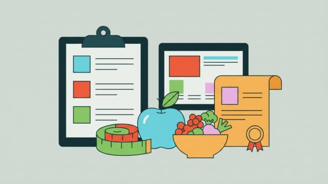 Illustration d'une formation de coach en nutrition