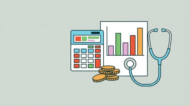 Calculatrice, stéthoscope et pièces : salaire vétérinaire